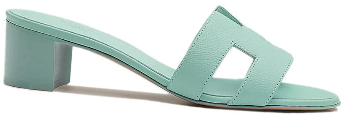 (W) HERMES Oasis ''Seafoam Green'' Hoge Hakken Sandalen H151215Z-08 Order (W) HERMES Oasis ''Seafoam Green'' Hoge Hakken Sandalen H151215Z-08