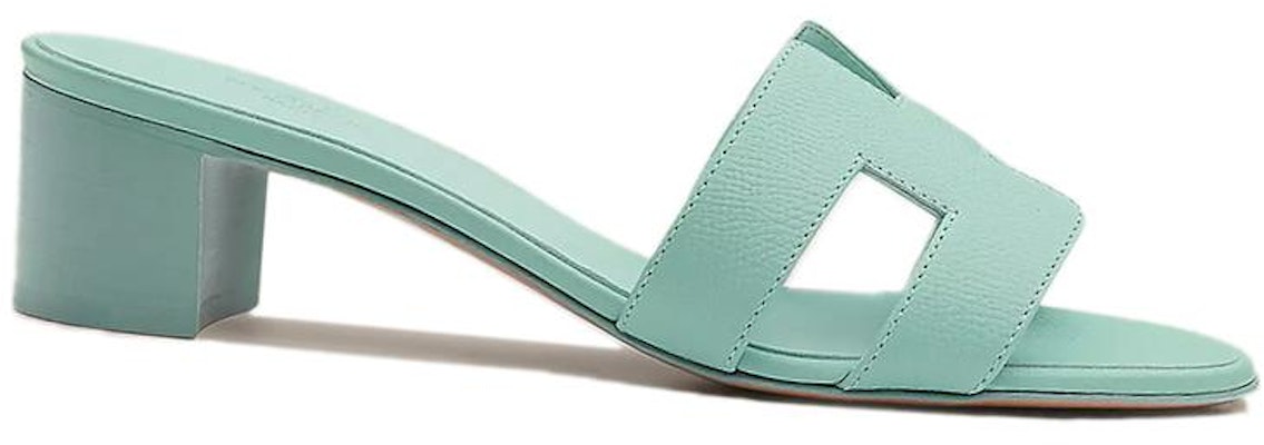 (Women) HERMES Oasis 'Seafoam Green' High Heel Sandals H151215Z-08 Order (Women) HERMES Oasis 'Seafoam Green' High Heel Sandals H151215Z-08