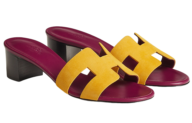 Shop (Women) HERMES Oasis 'Yellow Purple' H221257Z-8X