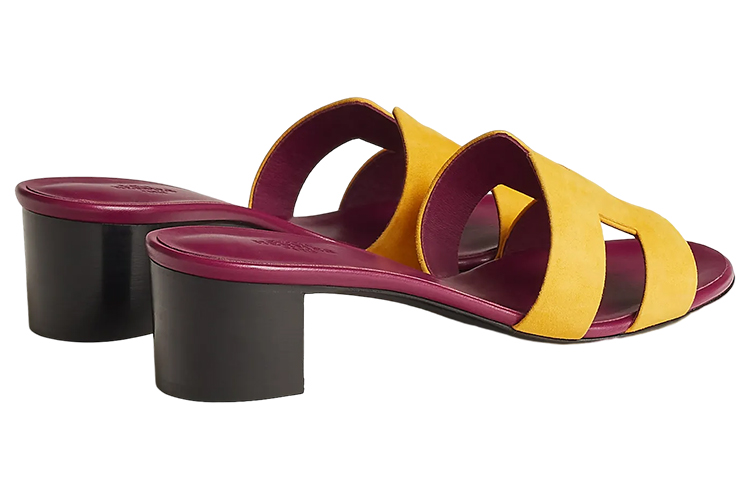 Purchase (Women) HERMES Oasis 'Yellow Purple' H221257Z-8X