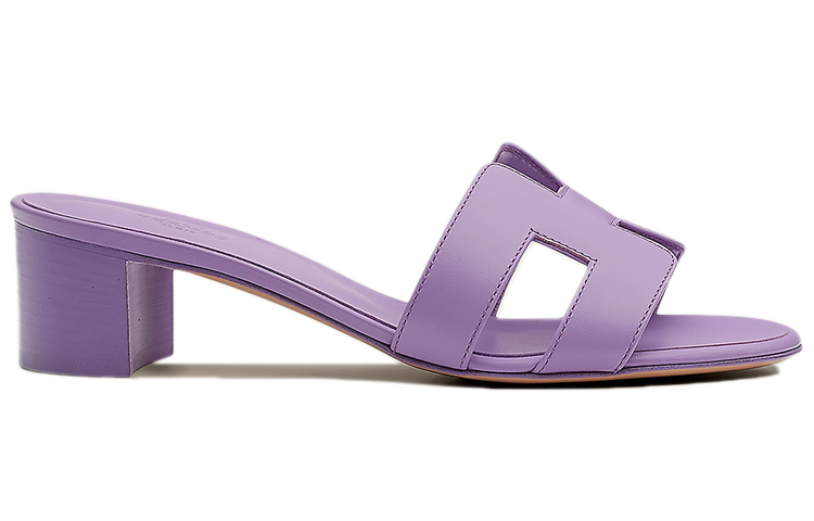 Order (Women) HERMES Oasis High-Heel Open-Toe Sandal 'Parme Purple' H141146Z-5C