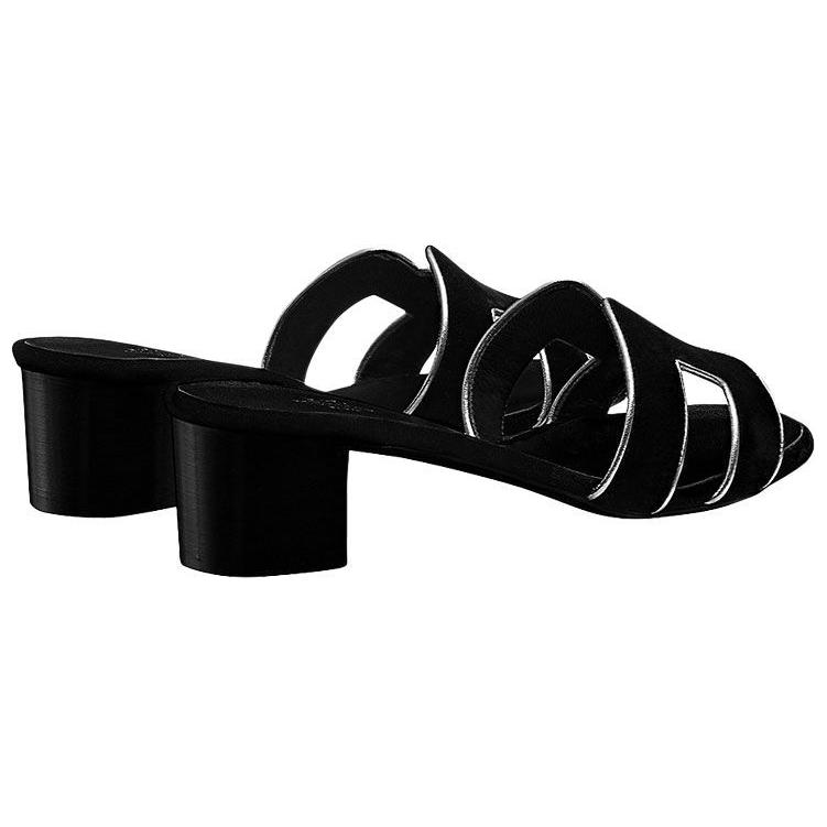 Shop (W) HERMES Oasis Nappa ''Velluto Nero'' H192057Z-V1
