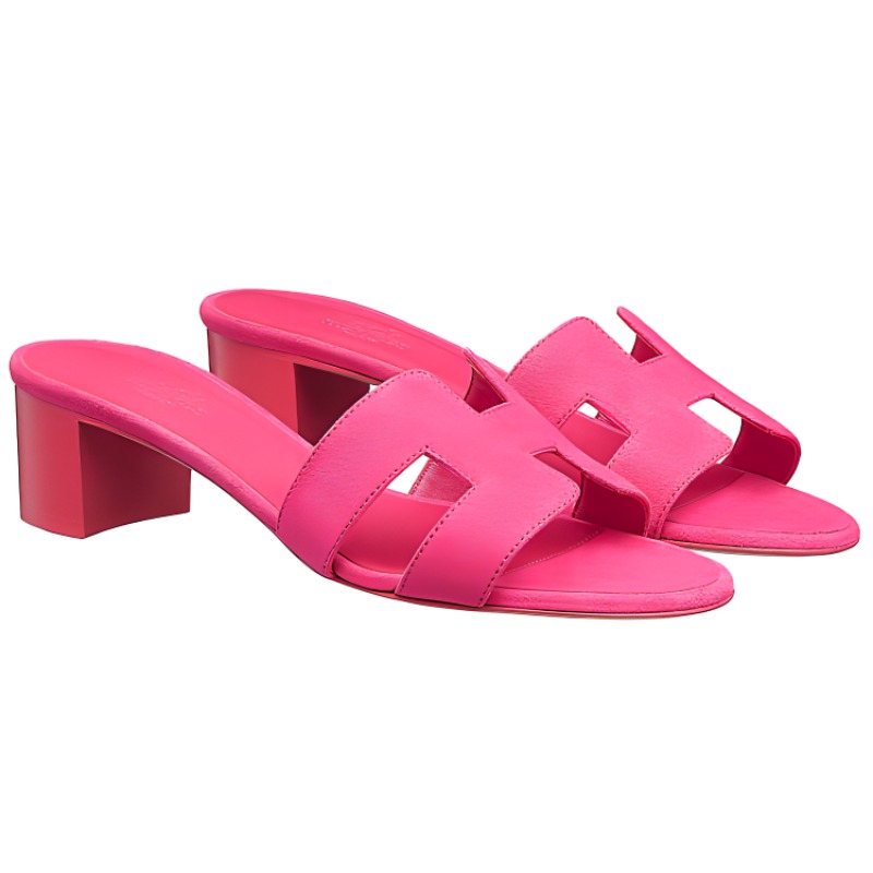 (W) HERMES Oasis Sandal 'Bright Pink' 圖 3