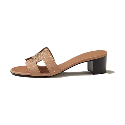 (W) HERMES Oasis Sandal 'Brown'