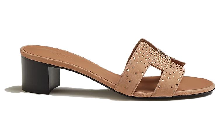 (W) HERMES Oasis Sandal 'Brown' 圖 2
