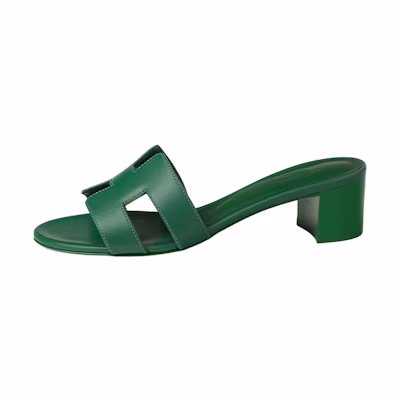 (W) HERMES Oasis Sandal 'Green'