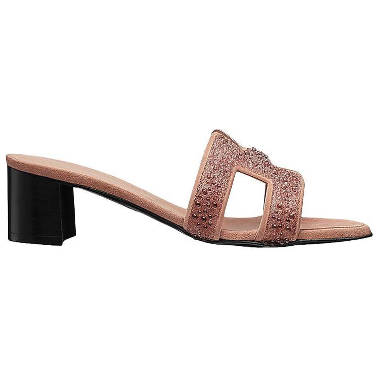 (W) HERMES Oasis Sandal 'Pink Crystal Detail' 圖 2