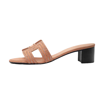 (W) HERMES Oasis Sandal 'Pink Suede'