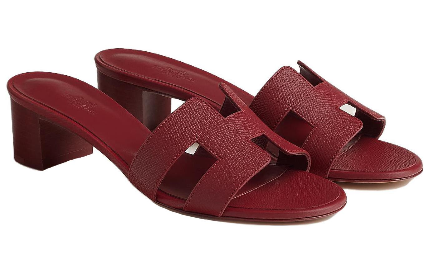 (W) HERMES Oasis Sandal 'Red' 圖 2