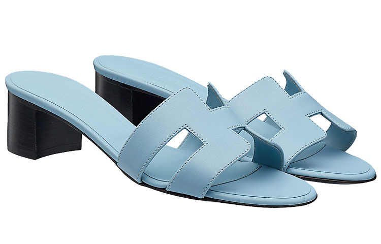(W) HERMES Oasis Sandal 'Sky Blue' 圖 3