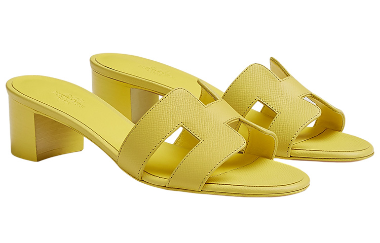 (W) HERMES Oasis Sandals 'Yellow' 圖 3