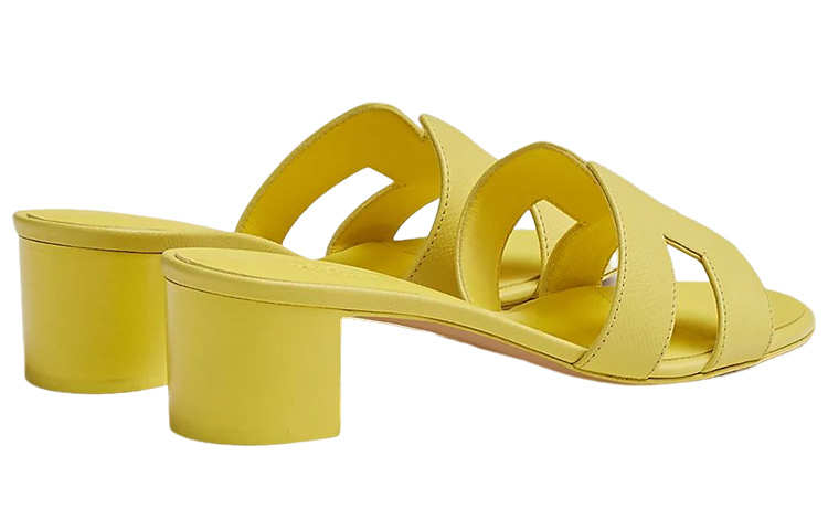 (W) HERMES Oasis Sandals 'Yellow' 圖 4