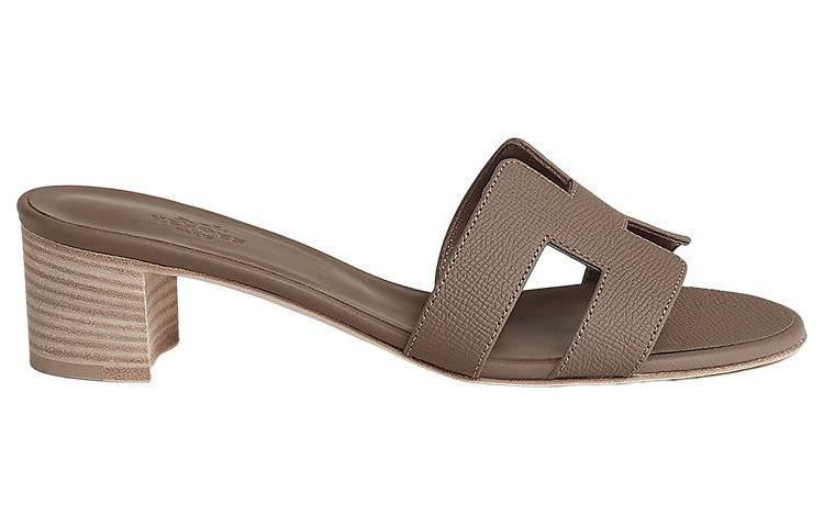 Order (W) HERMES Oasis Sandalia 'Gris Elefante' H151215Z-X4