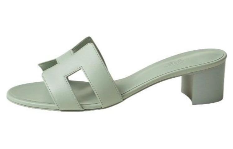 Buy (W) 爱马仕 Oasis Slide "绿意舒适" 便鞋 H141146Z-6A