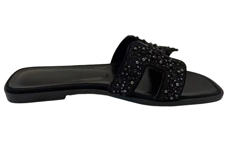 Order (W) HERMES Sandalia Abierta 'Moda Negra' 192000Z-02