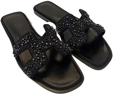 (W) エルメス オープントゥスライド (ブラック) 192000Z-02 Lookbook (W) エルメス オープントゥスライド (ブラック) 192000Z-02