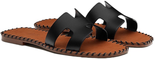 (W) 에르메스 오란 "블랙 브라운 우븐" 샌들 H221110Z-02 Lookbook (W) 에르메스 오란 "블랙 브라운 우븐" 샌들 H221110Z-02