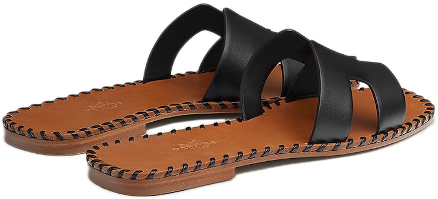 (Women) HERMES Oran 'Black Brown Woven' H221110Z-02 Shop (Women) HERMES Oran 'Black Brown Woven' H221110Z-02