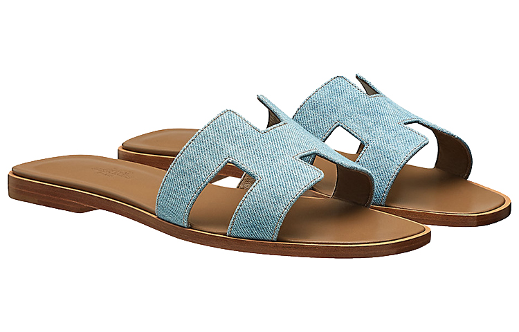 (W) HERMES Oran 'Denim Blue' 圖 3