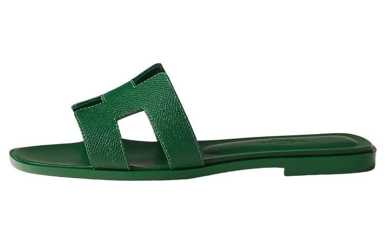 (Women) HERMES Oran 'Green' H202272Z-H0