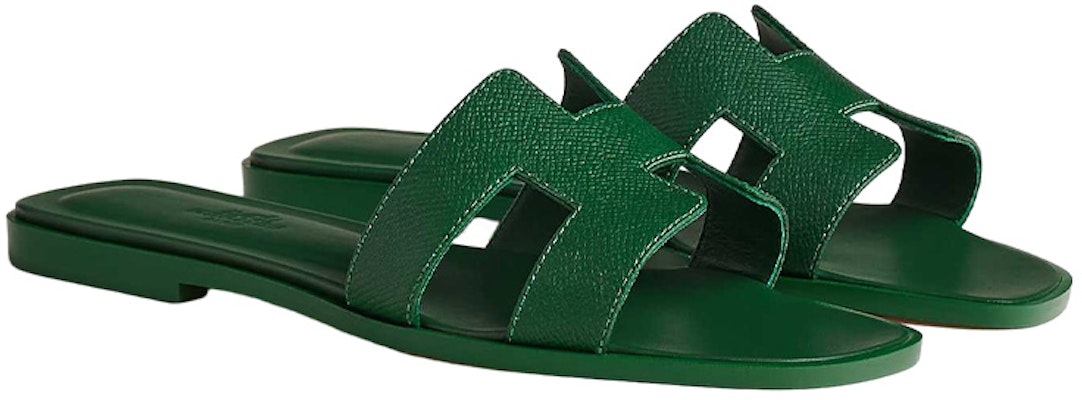 (Women) HERMES Oran 'Green' H202272Z-H0 Shop (Women) HERMES Oran 'Green' H202272Z-H0