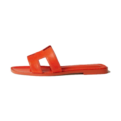 (W) HERMES Oran 'Orange'