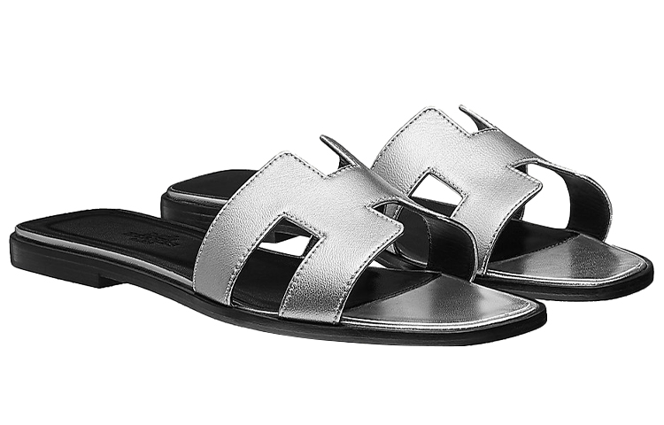 Shop (Women) HERMES Oran 'Silver' H122086Z-A9