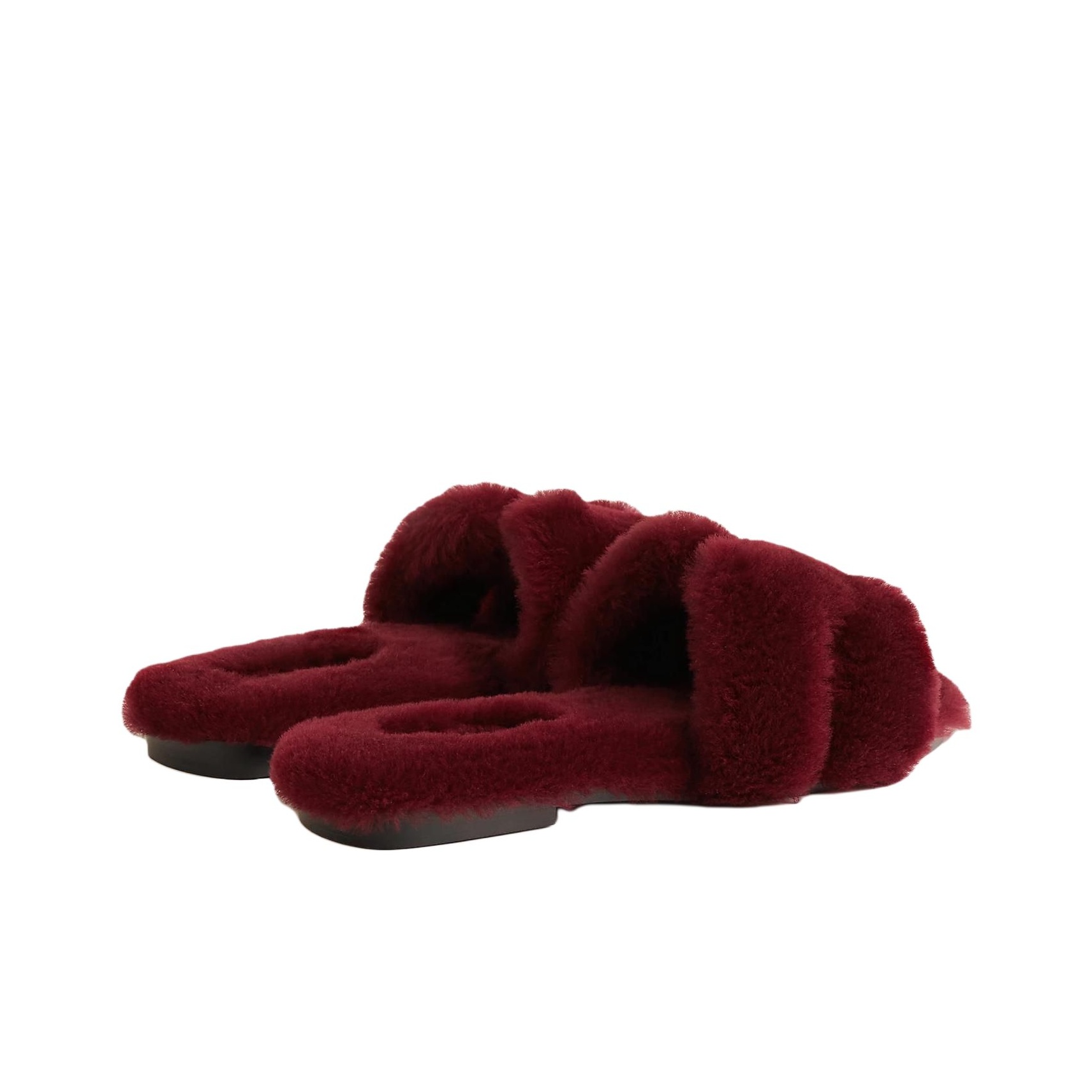 (W) HERMES Oran 'Wine Red' 圖 4