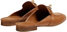 Shop (W) Sandal HERMES Oran Flat 'Coklat' H221081Z-A3