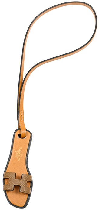 women-hermes-oran-nano-brown-logo-embossed-slipper-style-charm-accessory-d0-orantag