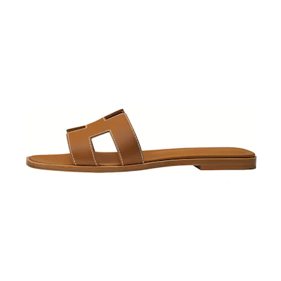 (W) HERMES Oran Sandal 2021 'Brown'
