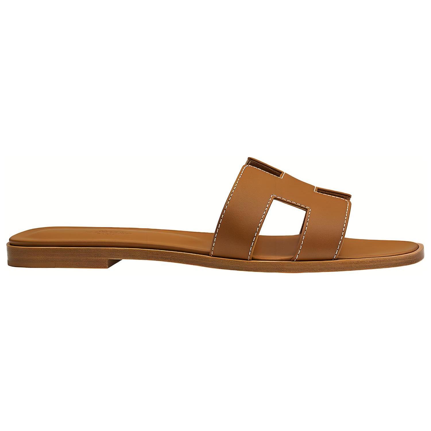 Order (W) HERMES Sandal Oran 2021 'Coklat' H021056Z-03
