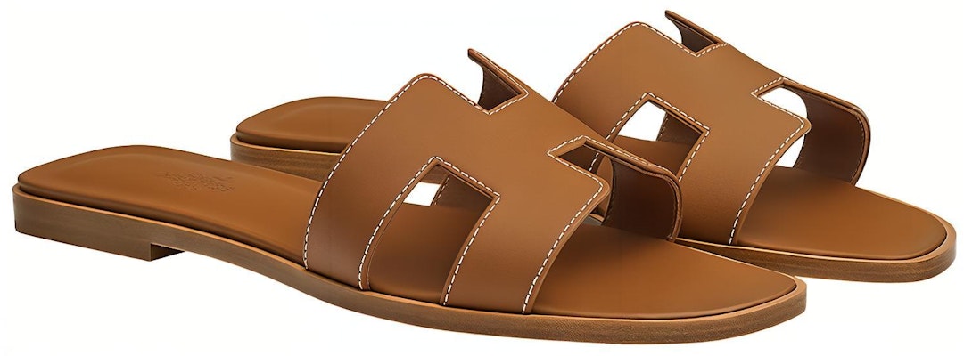 (Women) HERMES Oran Sandal 2021 'Brown' H021056Z-03 Lookbook (Women) HERMES Oran Sandal 2021 'Brown' H021056Z-03