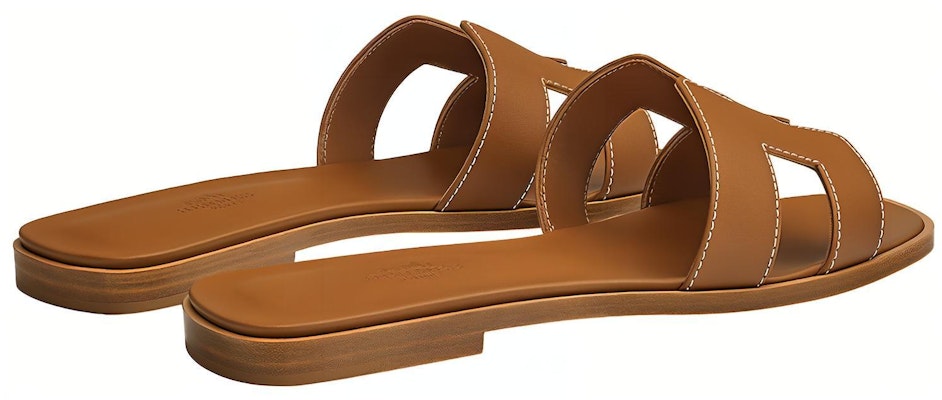 (Women) HERMES Oran Sandal 2021 'Brown' H021056Z-03 Shop (Women) HERMES Oran Sandal 2021 'Brown' H021056Z-03