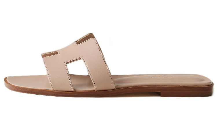(Women) HERMES Oran Sandal 'Beige' H202230Z-59