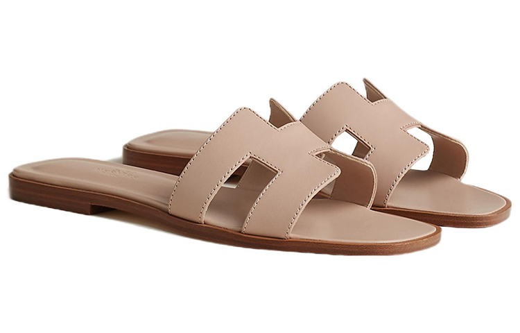 (W) HERMES Oran Sandal 'Beige' 圖 4