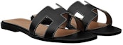 Lookbook (W) Sandal HERMES Oran 'Hitam Coklat' H021056Z-01