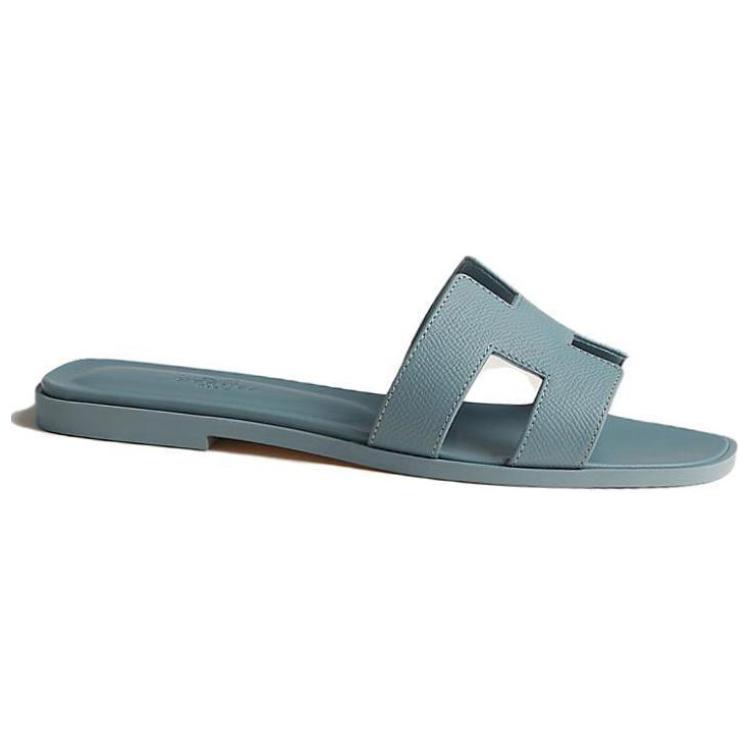 Order (W) 爱马仕 Oran 蓝色凉鞋 H202272Z-GT