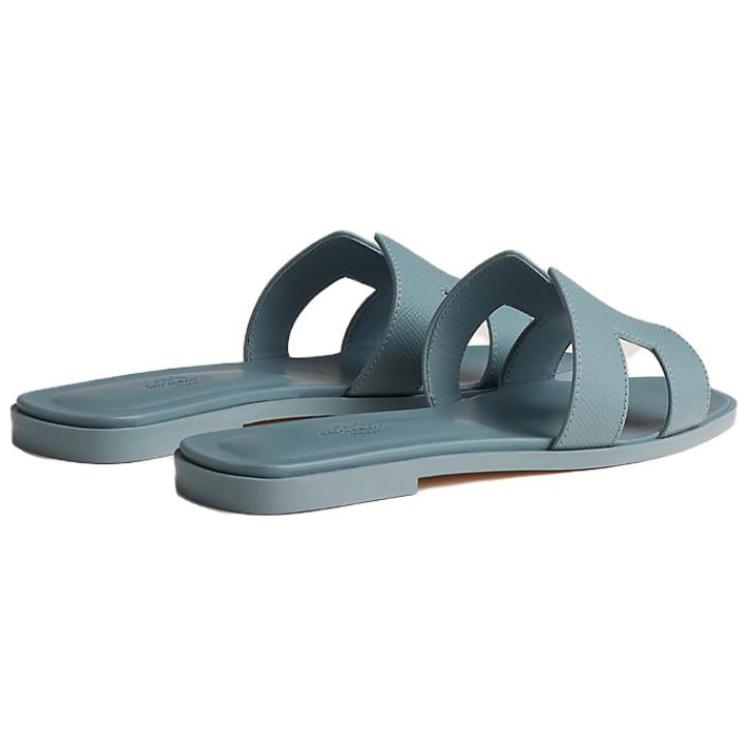 Purchase (W) 爱马仕 Oran 蓝色凉鞋 H202272Z-GT