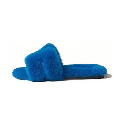 (W) HERMES Oran Sandal 'Blue'