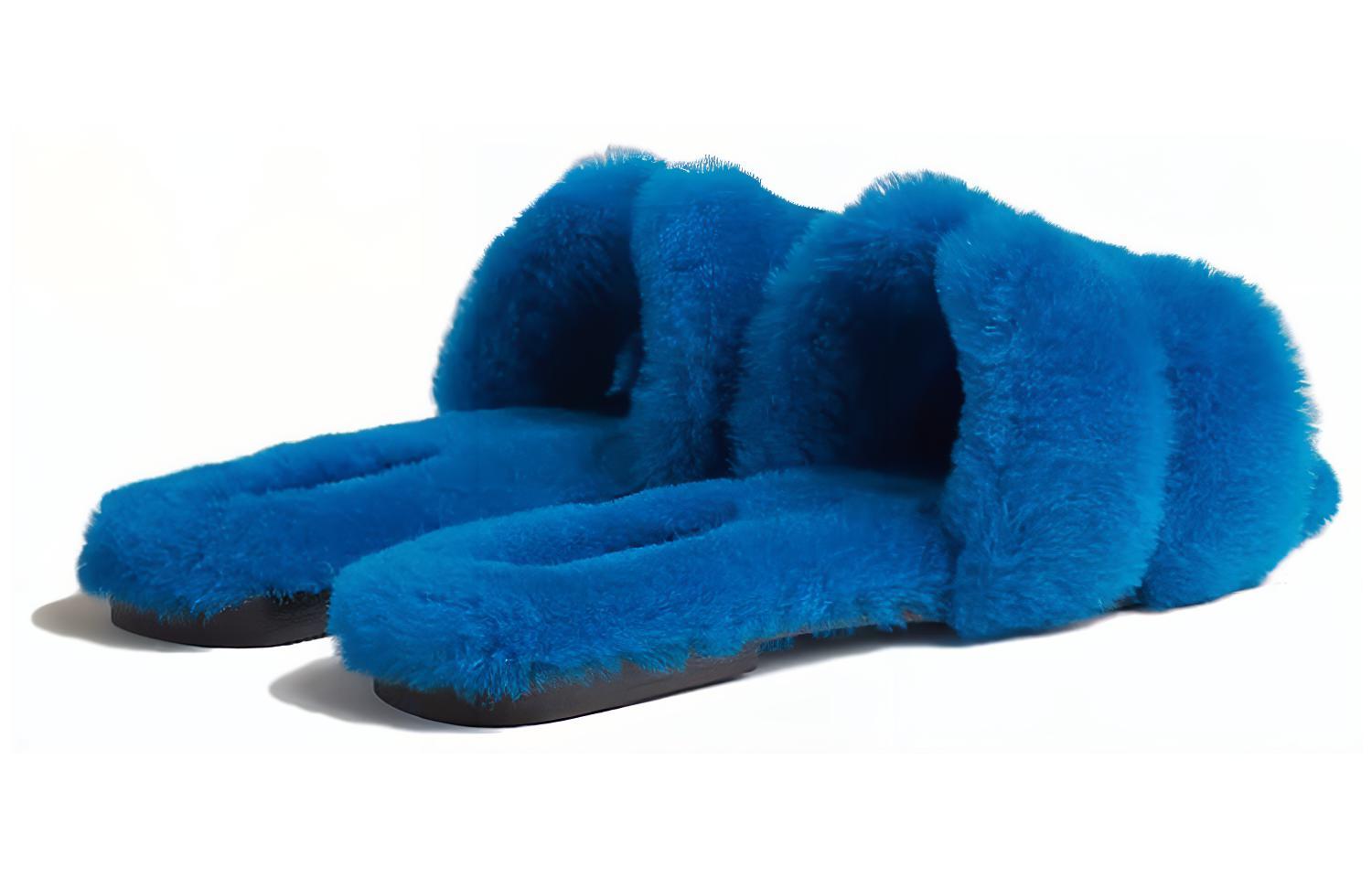 (W) HERMES Oran Sandal 'Blue' 圖 4