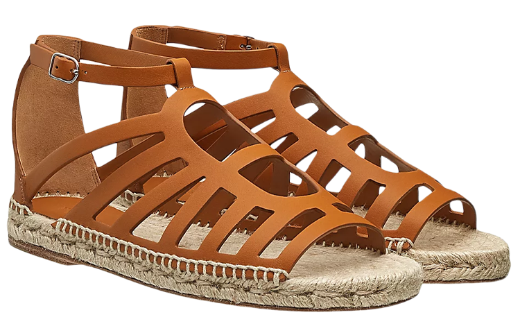 (W) HERMES Oran Sandal 'Brown' 圖 2