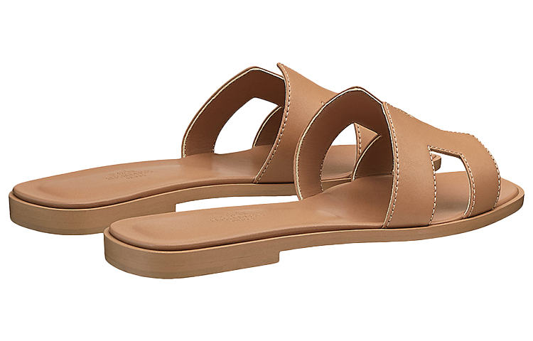 (W) HERMES Oran Sandal 'Coffee' 圖 4