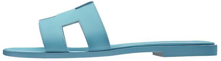 (Women) HERMES Oran Sandal 'Dorset Blue' H141145Z-3K (Women) HERMES Oran Sandal 'Dorset Blue' H141145Z-3K