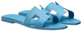 Lookbook (W) Sandal HERMES Oran 'Glazed Blue' H202272Z-0Z
