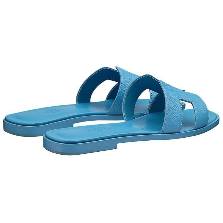 Shop (W) Sandal HERMES Oran 'Glazed Blue' H202272Z-0Z