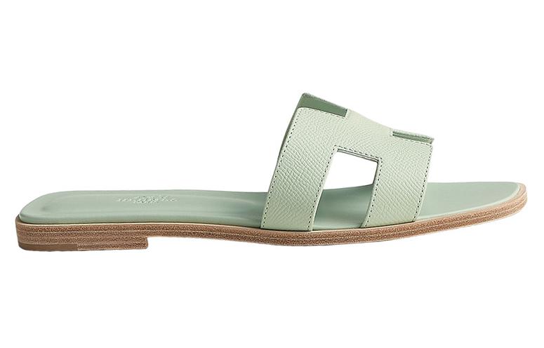 Order (W) 爱马仕 Oran 凉鞋 '绿色' H202272Z-6C