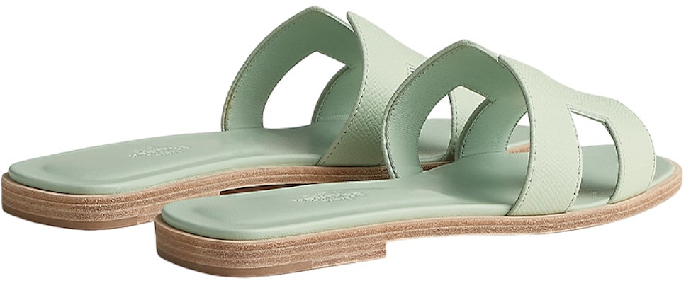 (Women) HERMES Oran Sandal 'Green' H202272Z-6C Shop (Women) HERMES Oran Sandal 'Green' H202272Z-6C