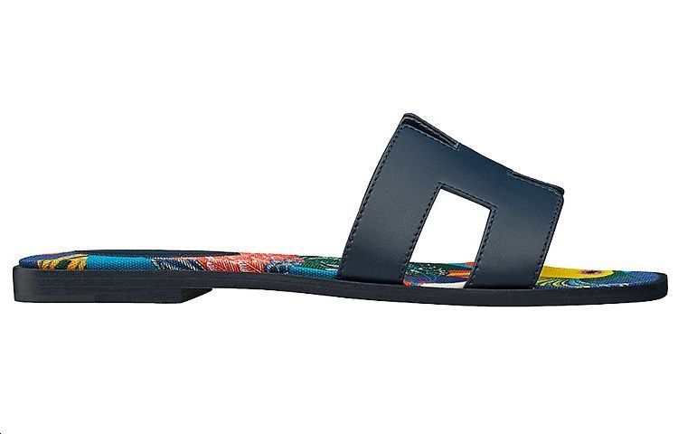 (W) HERMES Oran Sandal 'Indigo' 圖 2