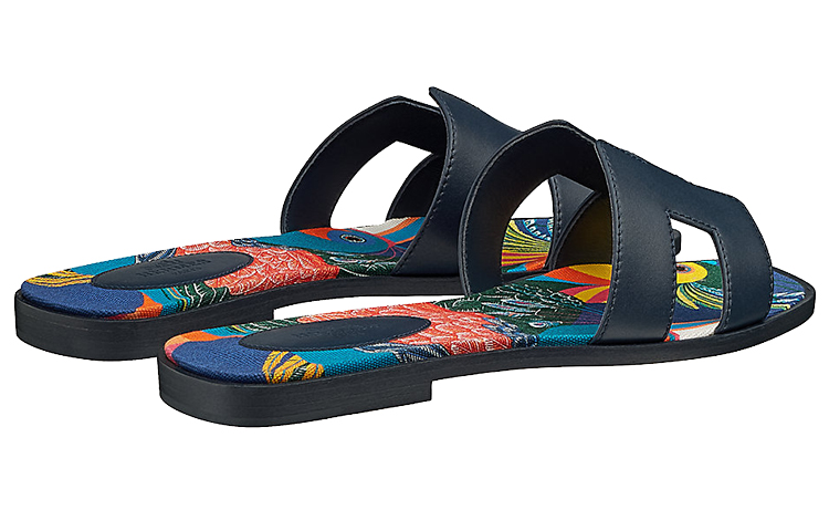 (W) HERMES Oran Sandal 'Indigo' 圖 4